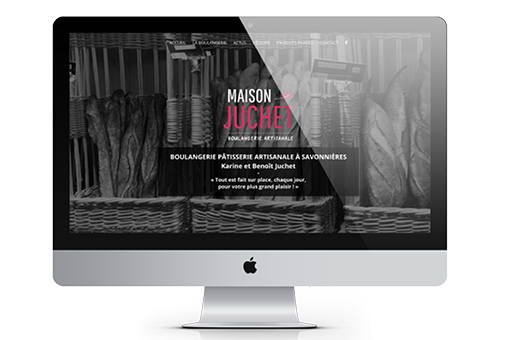 Site internet Maison Juchet