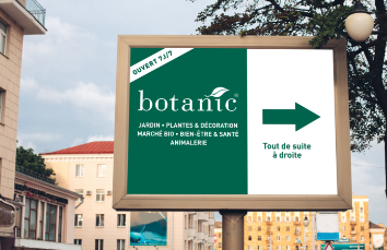 Panneau affichage Botanic Panneau affichage Botanic
