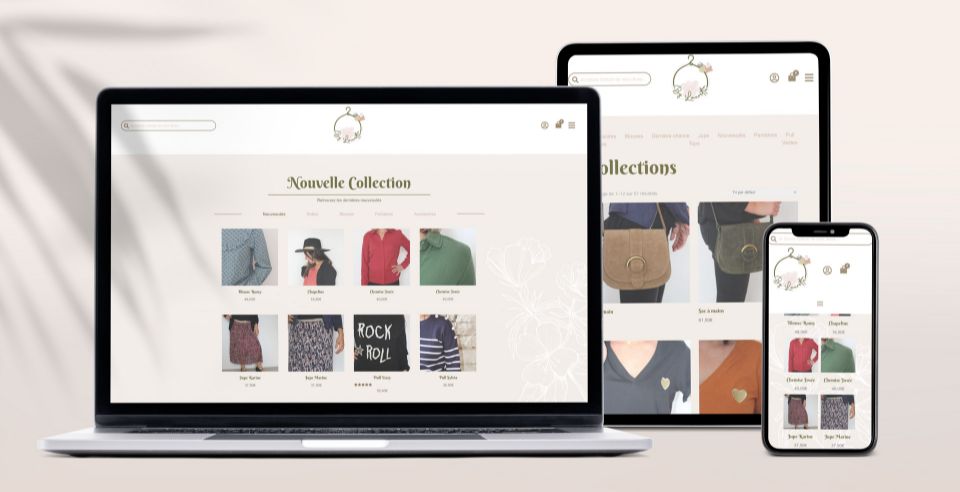 Site web e-commerce By Laurette