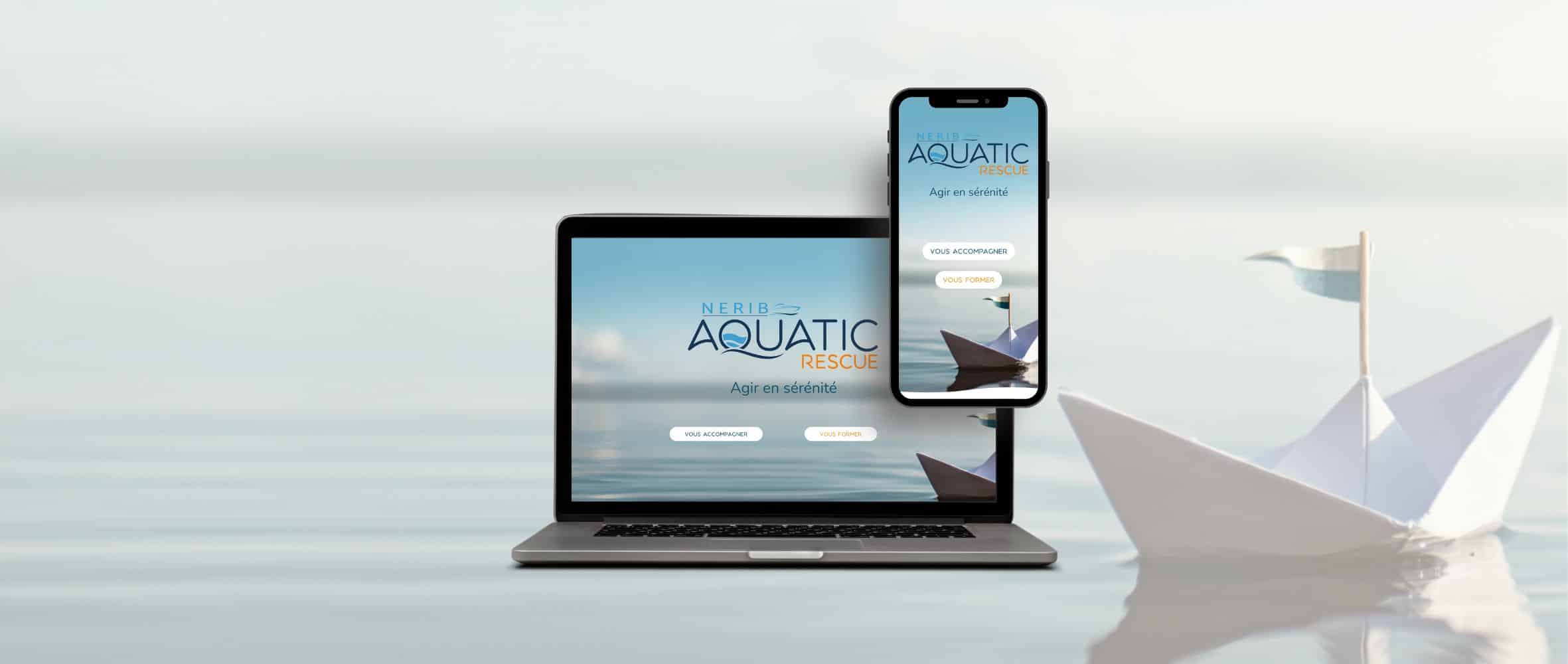 Aquatic Rescue - Mockup