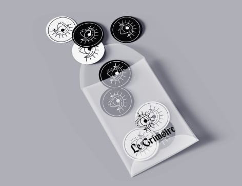 Stickers le grimoire Stickers le grimoire