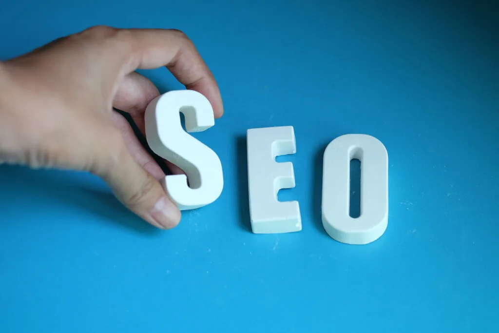 Lettres SEO optimisation moteur de recherche