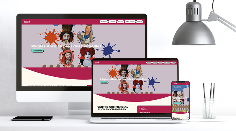 Auchan Chambray Site web