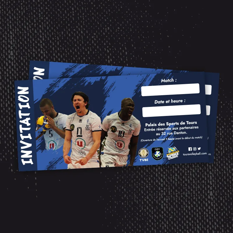 Logo MÉTAL 2000_Logo secondaire Invitation Tours Volley Ball