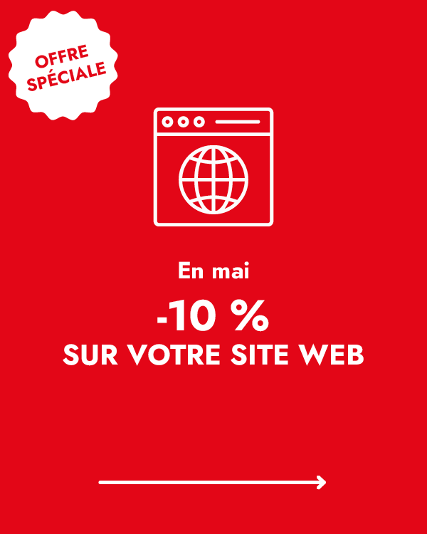 Offre site web en mai