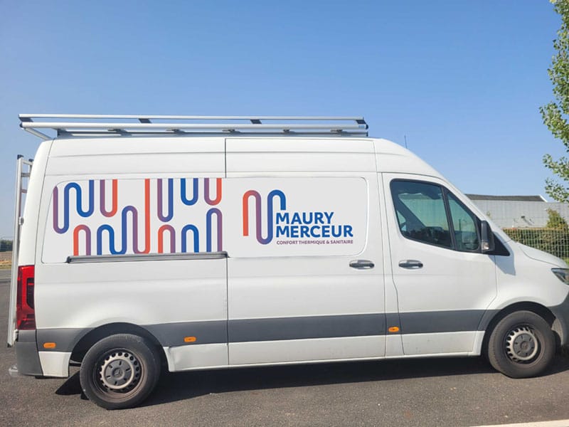 habillage camion maury merceur